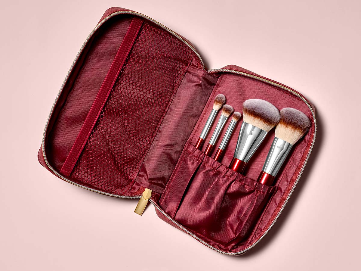 Travel Brush Set with Pouch - Image 4